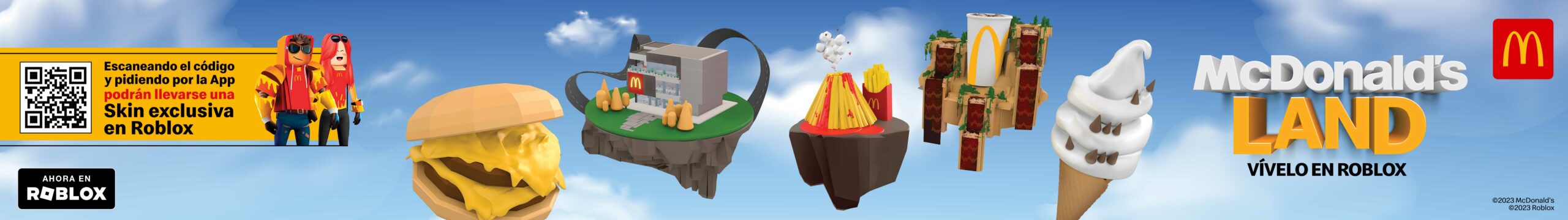 Ya está disponible McDonald's Land, una emocionante experiencia digital en  Roblox, la reconocida plataforma de videojuegos! – Arcos Dorados