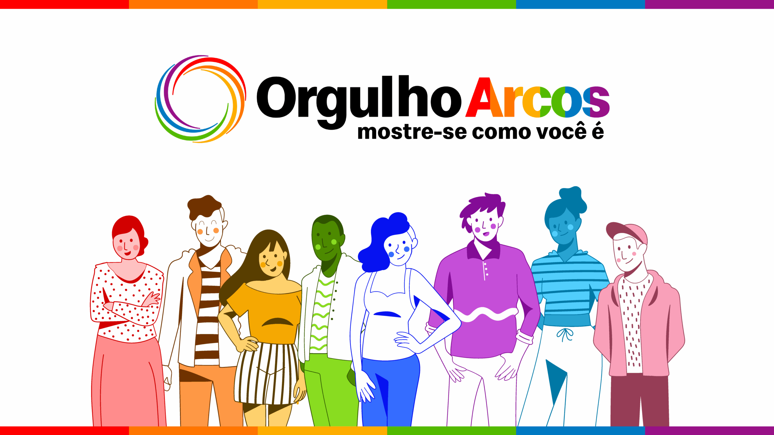 Celebramos o Dia Internacional do Orgulho com o lema “Sejamos as melhores pessoas que possamos ser”