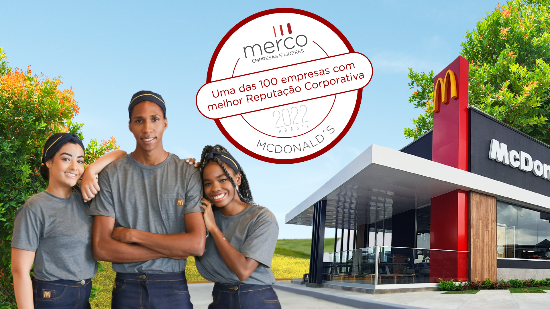 Somos uma das empresas com melhor reputação no Brasil