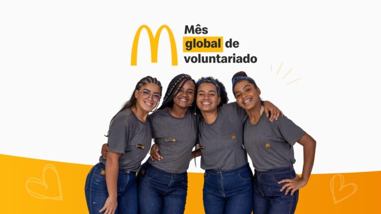 Vivemos o Mês Global de Voluntariado com muita emoção