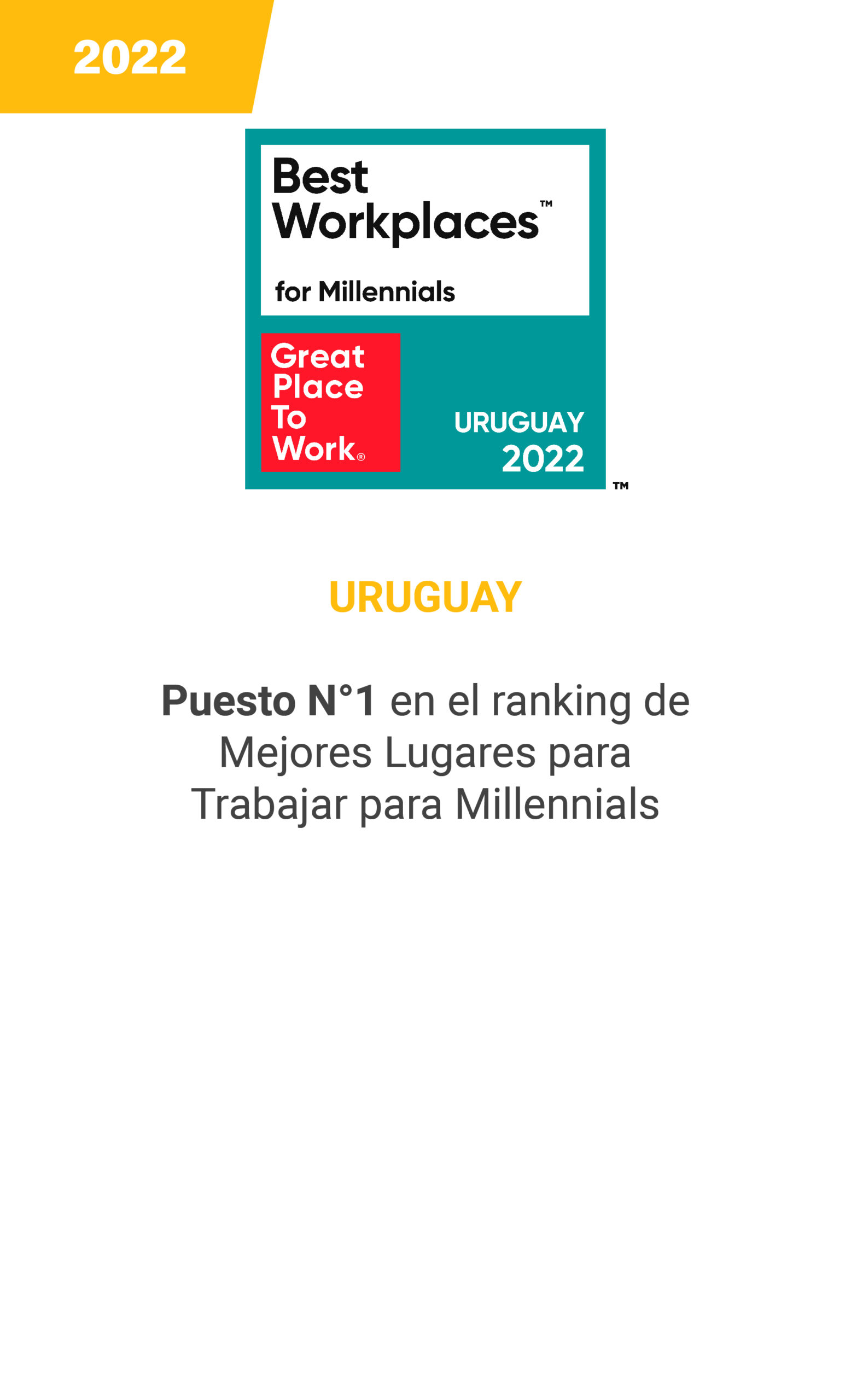 Best Workplaces for Millenials - Uruguay - mobile