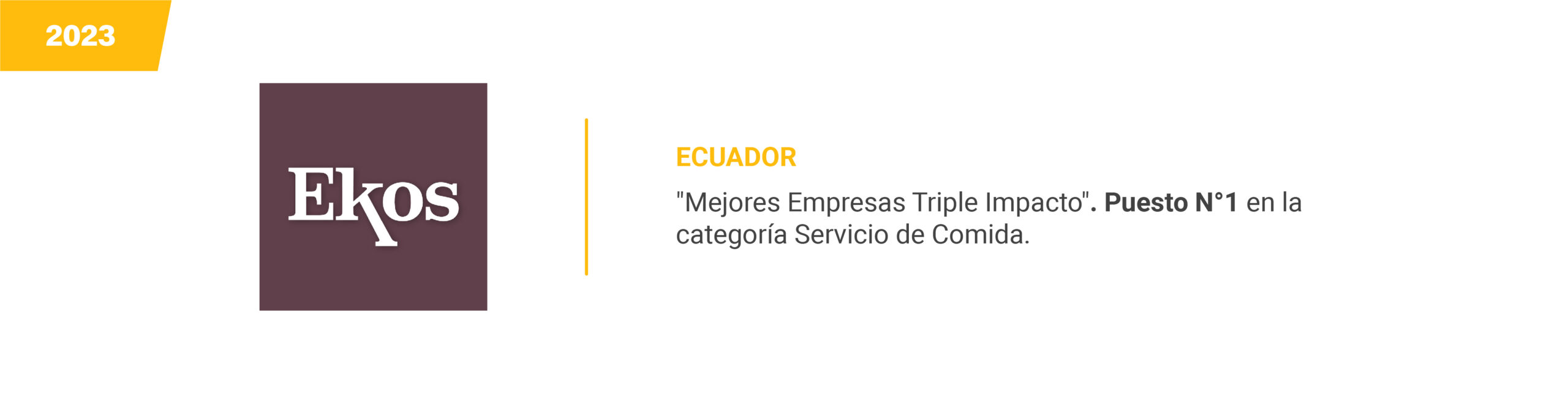 Ekos - Ecuador