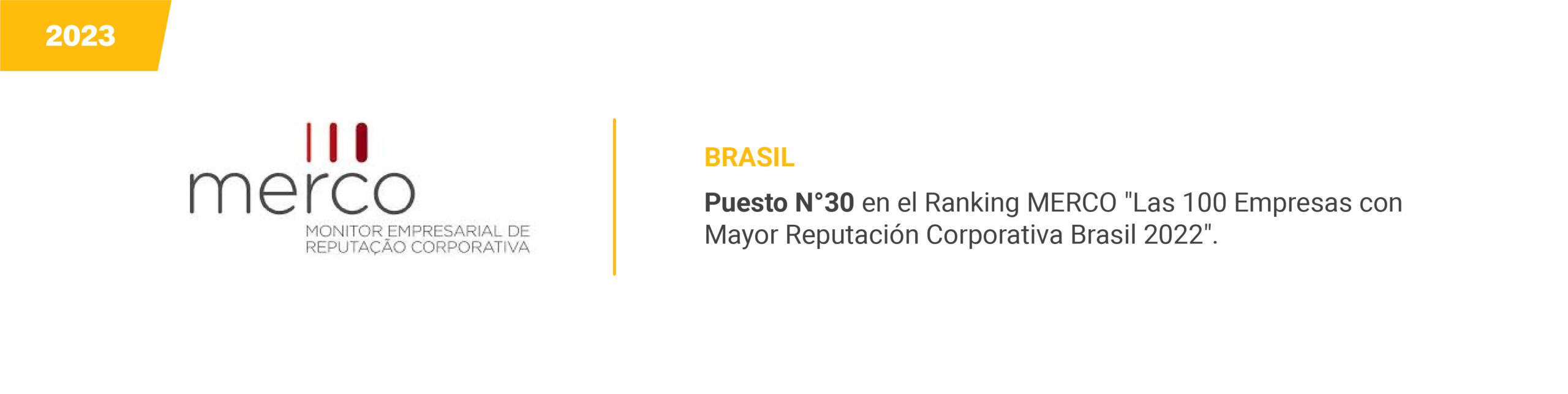Merco - Brasil 2023