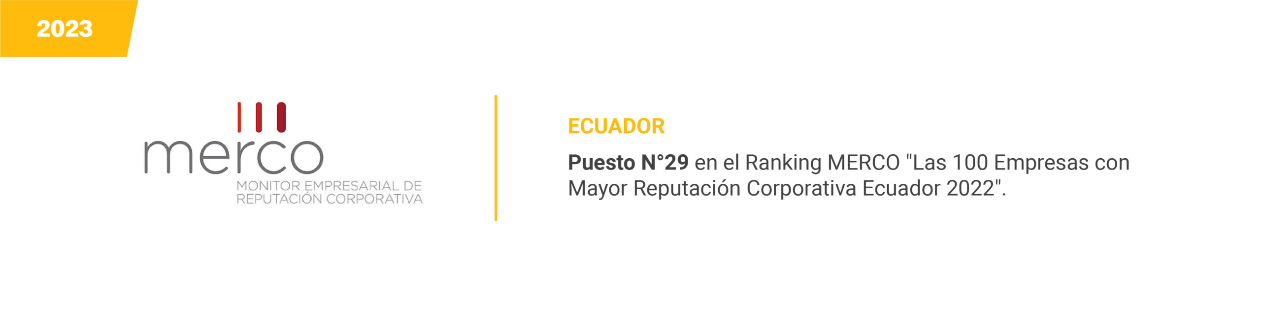 Merco - Ecuador 2023