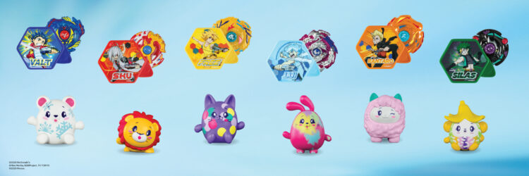 La Cajita Feliz potencia su diversión con los nuevos juguetes de Pikmi Pops y BEYBLADE BURST