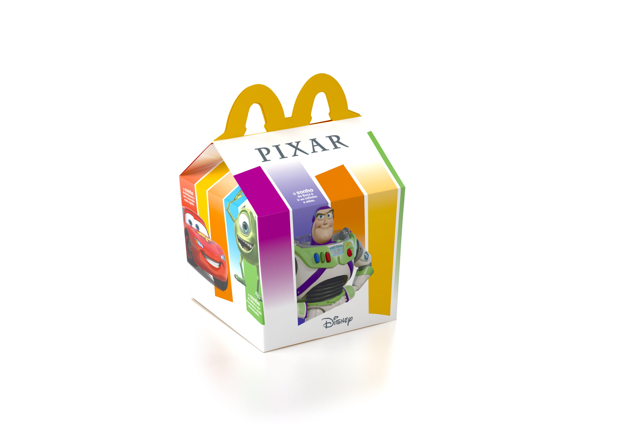 [Brasil] Nova campanha do McLanche Feliz celebra os personagens mais icônicos da Pixar Animation Studios