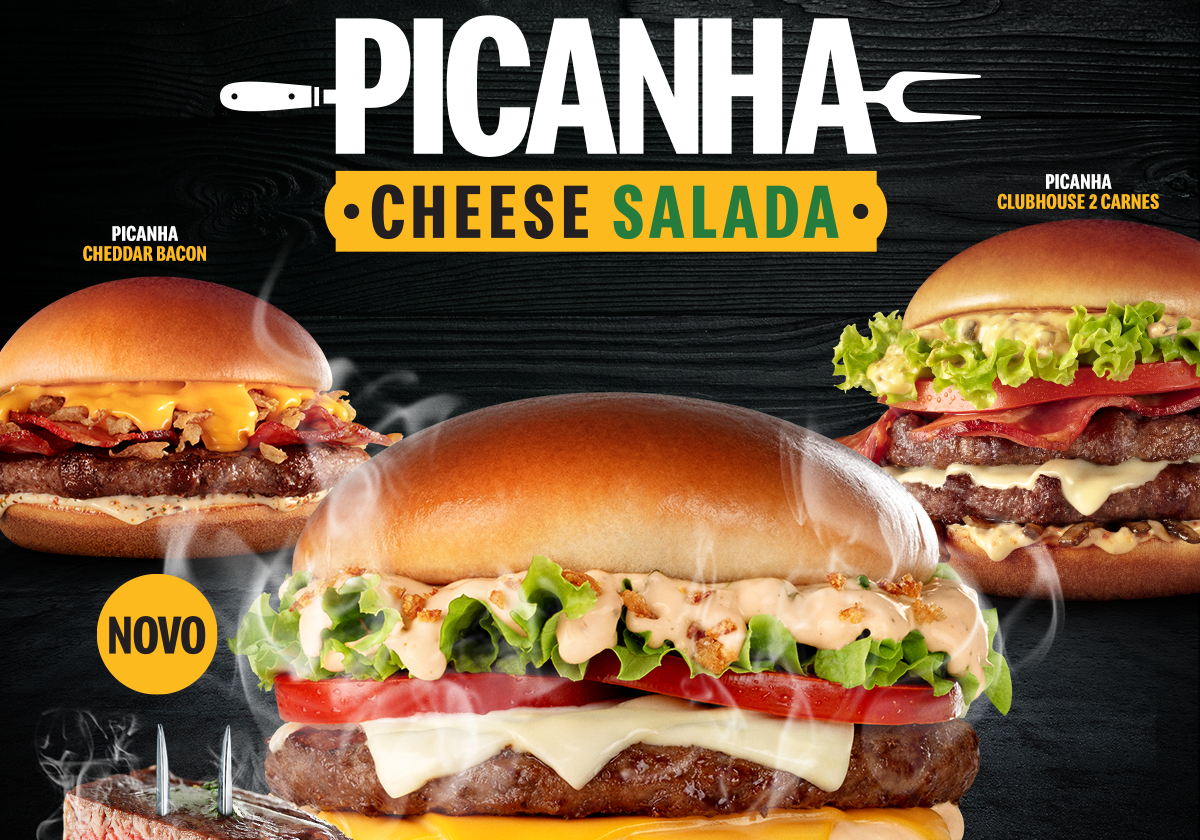 [Brasil] Picanha Cheese Salada é a nova estrela do Méqui