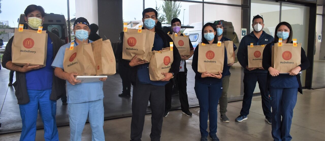 [Chile] Arcos Dorados sigue reconociendo al personal  sanitario y de salud que combate el Covid-19