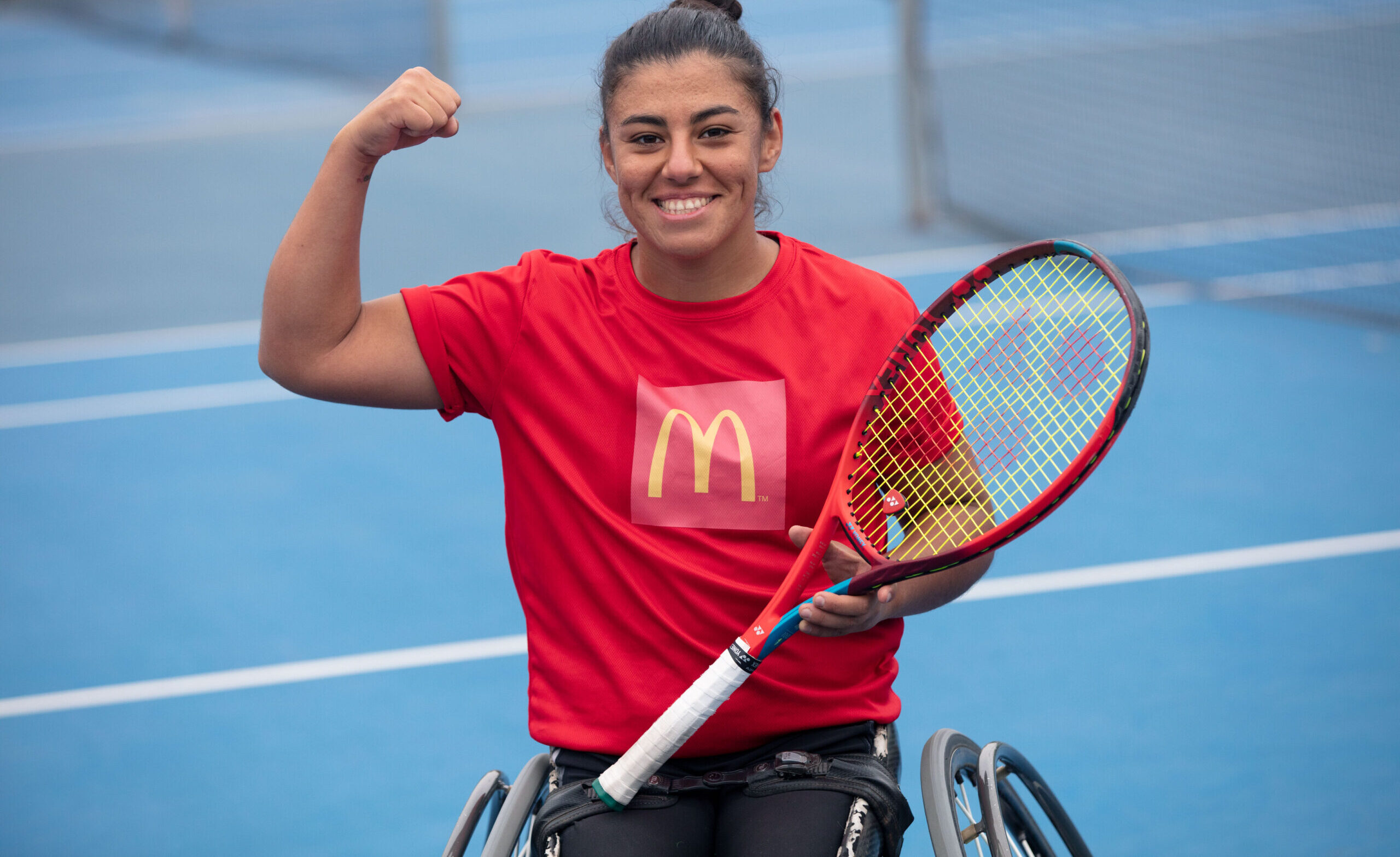 [Chile] Programa Embajadores Deportivos McDonald’s suma a la destacada tenista paralímpica Macarena Cabrillana
