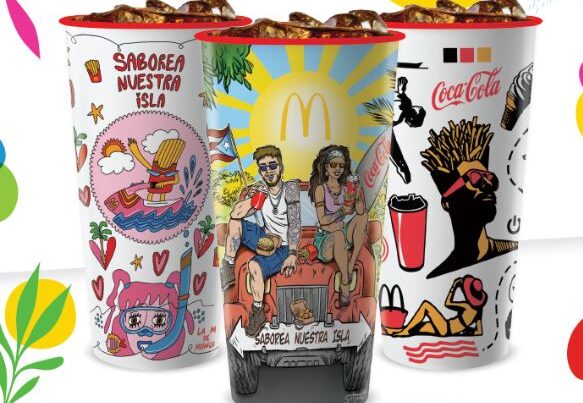 [Puerto Rico] McDonald’s celebra el verano y el arte puertorriqueño con su nueva colección de vasos reusables
