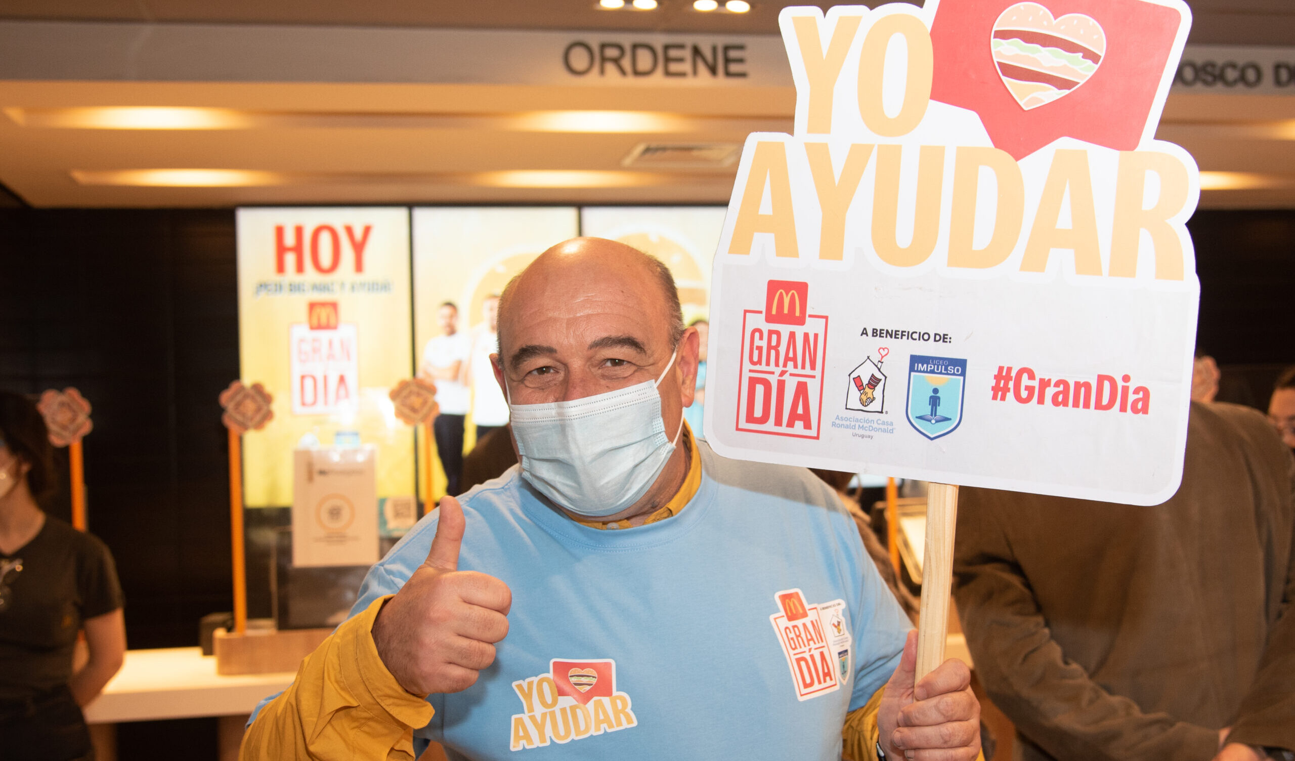 [Uruguay] ¡Big Gracias! Durante la jornada solidaria de McDonald’s se lograron reunir $14.075.583,44 pesos para la Asociación Casa Ronald McDonald y para los jóvenes del Liceo Impulso