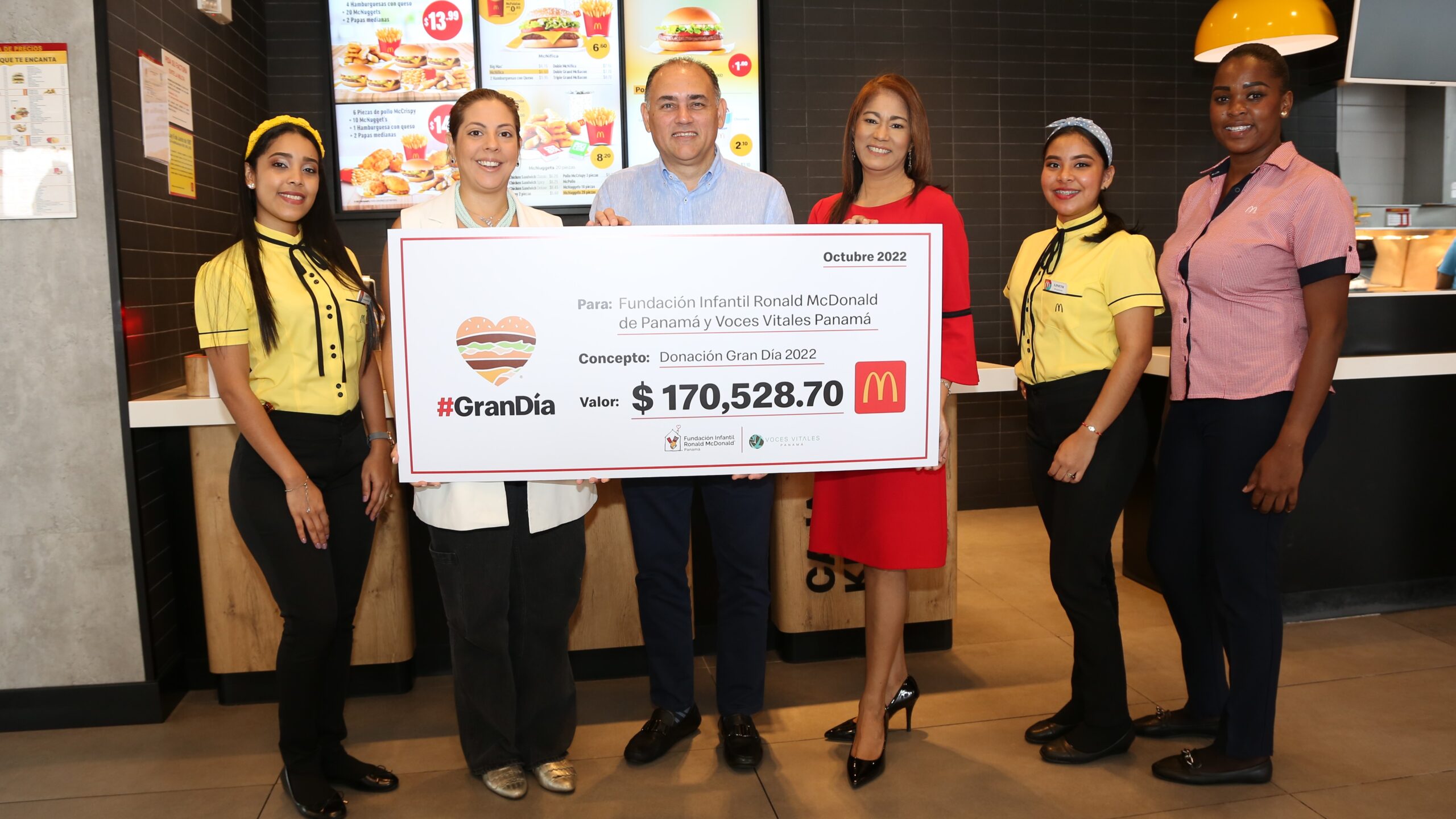 [Panamá] Gran Día de McDonald’s rompe récord en Panamá y beneficiará a más familias y jóvenes del país