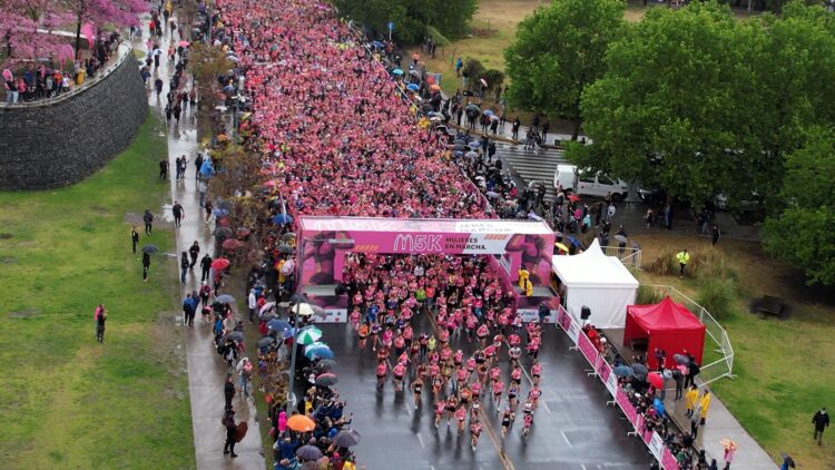 [Argentina] Bajo la lluvia, más de 9 mil mujeres corrieron la M5K de McDonald’s