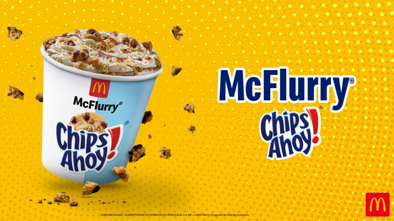 [Venezuela] Una combinación irresistible, nuevo “McFlurry Chips Ahoy”