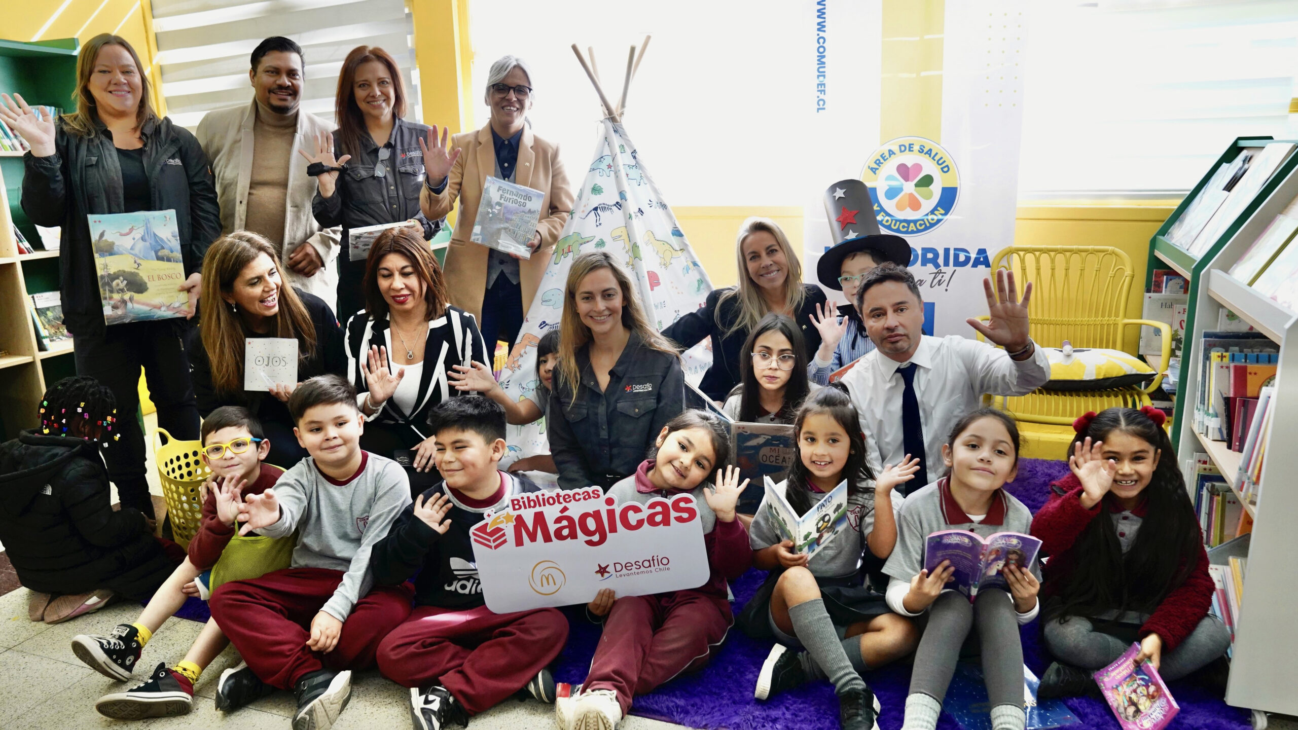 [Chile] Arcos Dorados abre nueva Biblioteca Mágica en La Florida y suma más de 3 mil libros entregados en un año