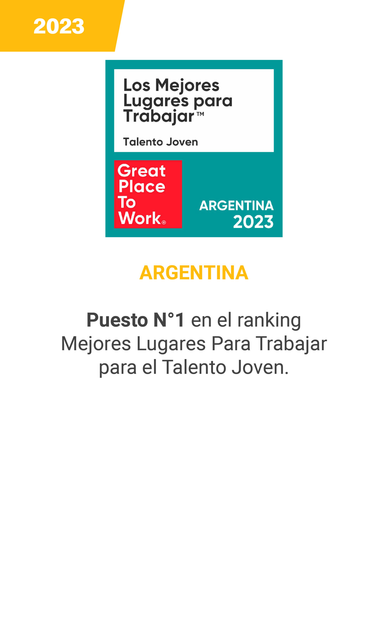 GPTW - Argentina 2023 - mobile