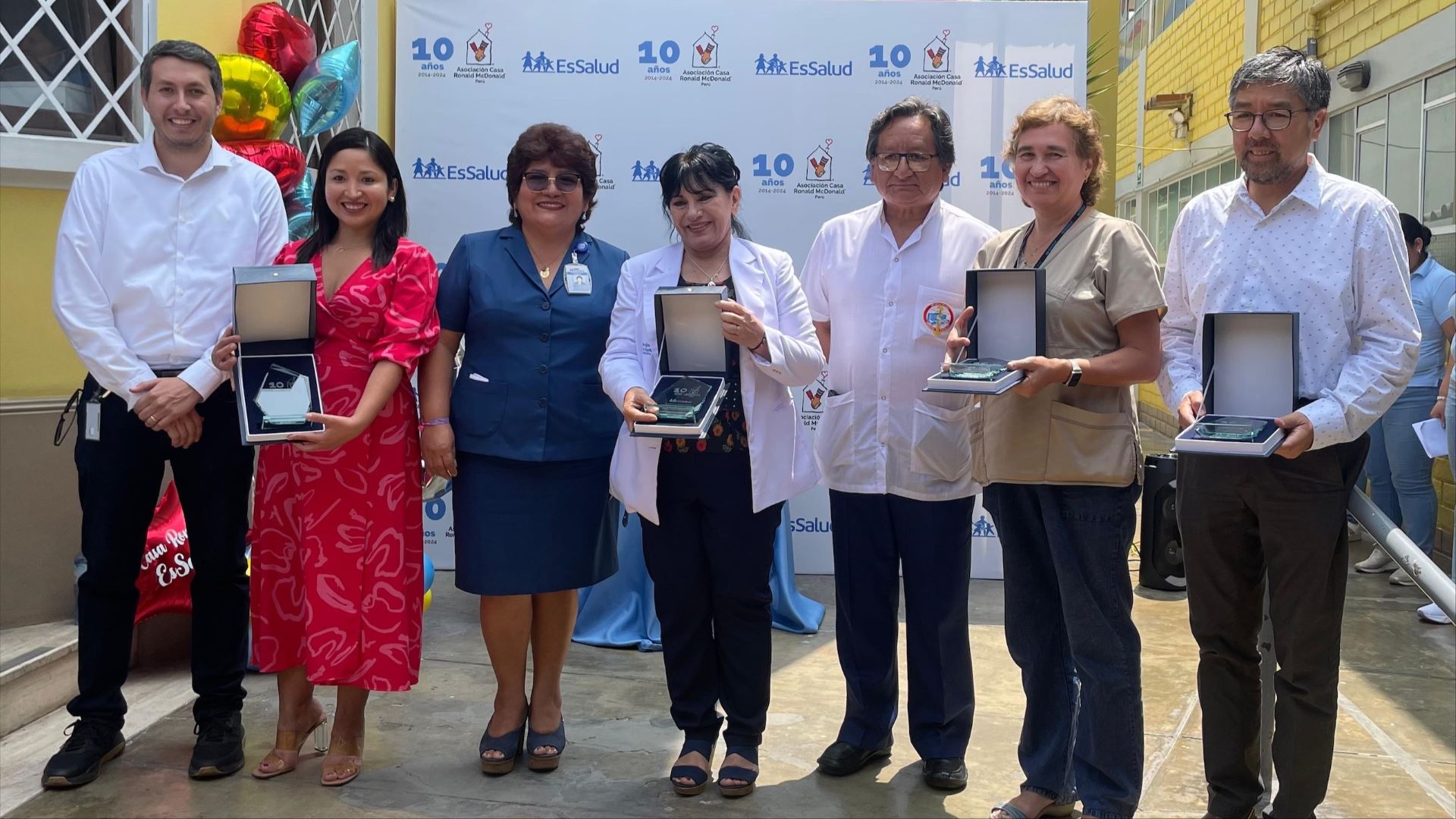 En Perú renovamos nuestro compromiso con la Casa Ronald McDonald EsSalud celebrando su 10° aniversario
