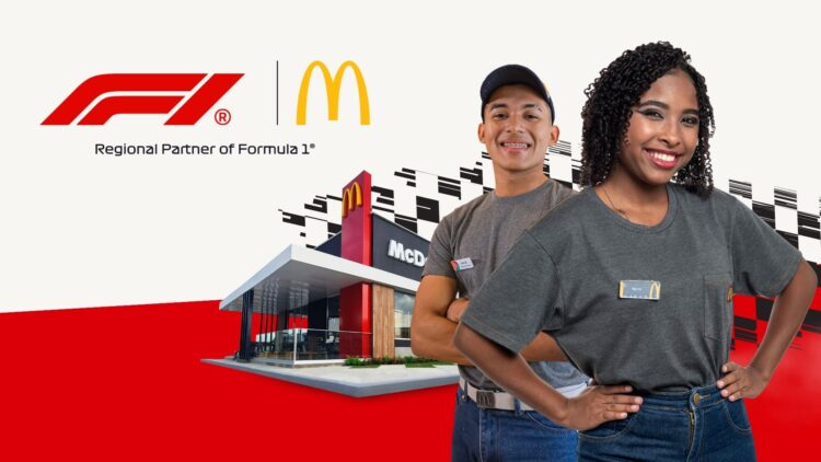 McDonald’s es el nuevo patrocinador regional de la Fórmula 1® en América Latina