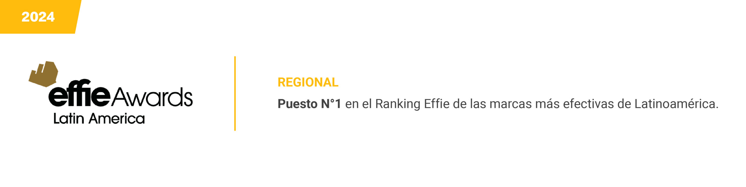 EFFIE AWARDS - REGIONAL