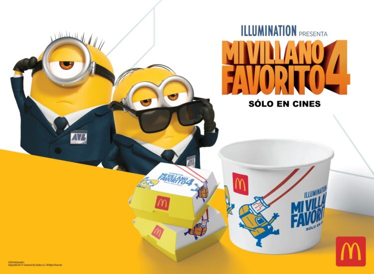 [Perú] “Mi Villano Favorito 4” invade el menú de McDonald’s