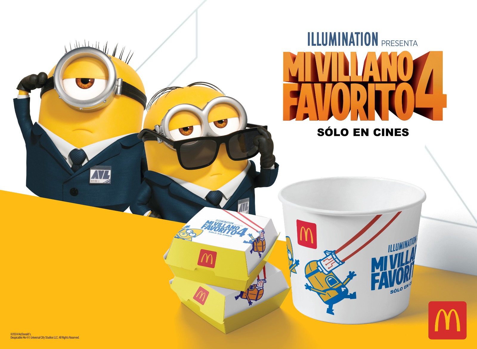 [Perú] “Mi Villano Favorito 4” invade el menú de McDonald’s