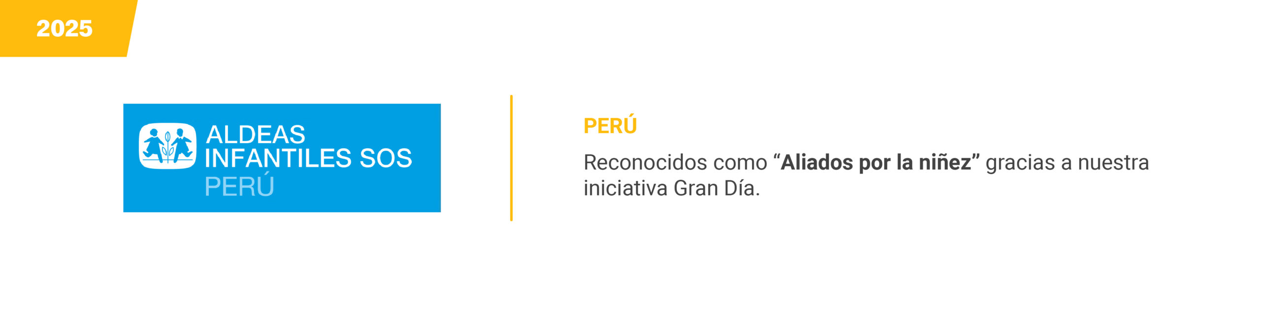 Aldeas infantiles - Perú 2025