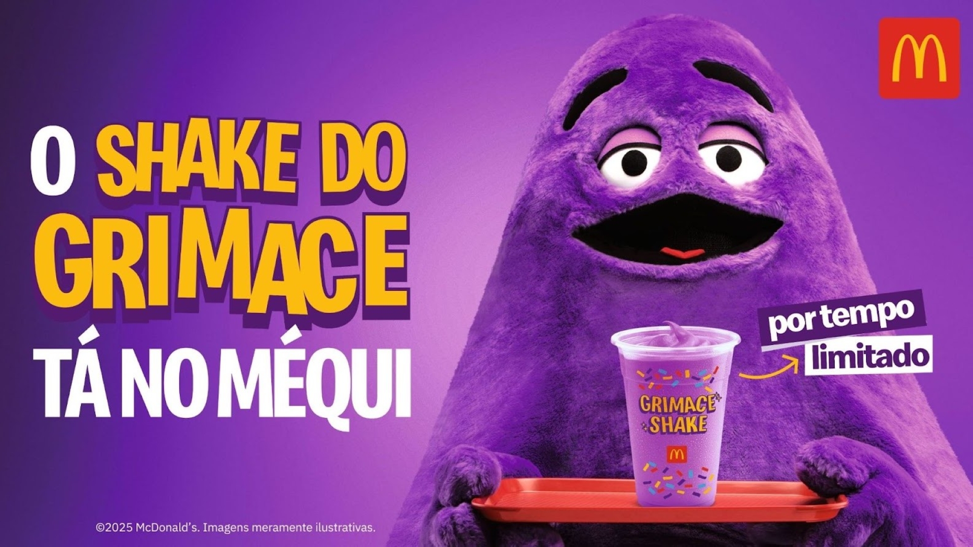 [Brasil] McDonald’s traz Grimace de volta e escala Rayssa Leal para conectar esse ícone com a Geração Z