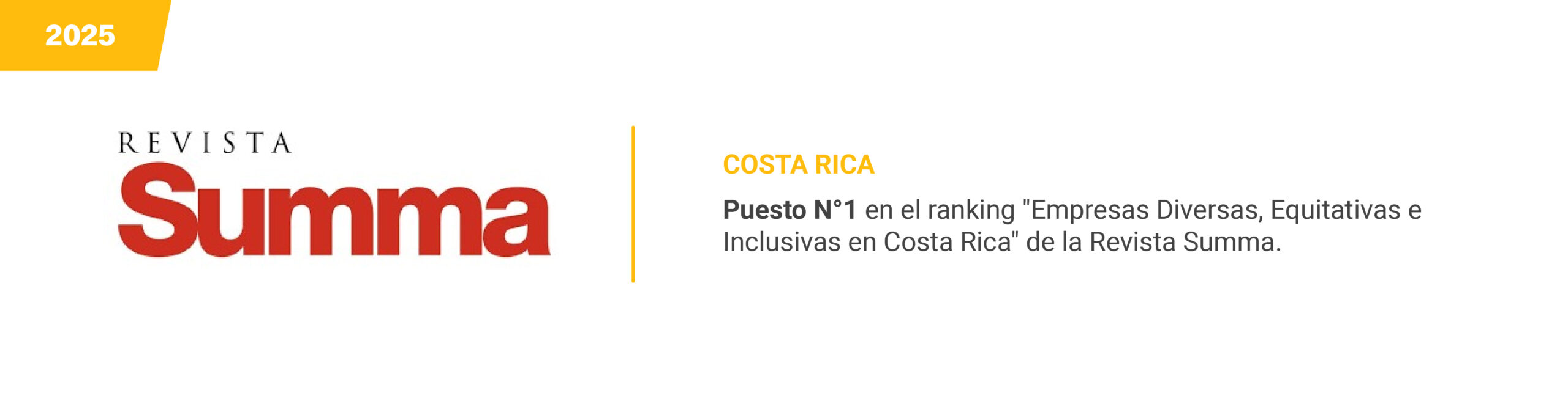 Revista SUMMA - Costa Rica 2025