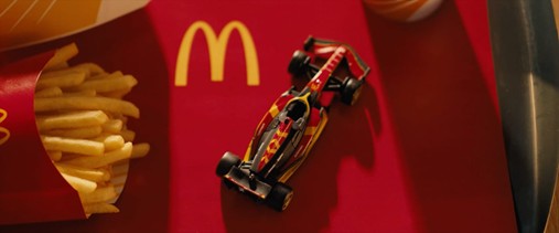 Méqui acelera com lançamento das miniaturas de carros de F1® — O Filme