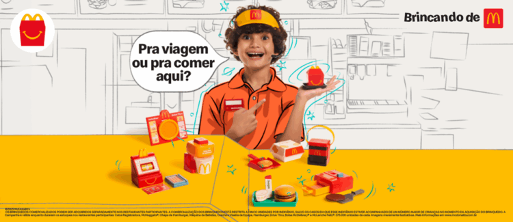Nova campanha do McLanche Feliz traz brinquedos inspirados no dia a dia dos nossos restaurantes!