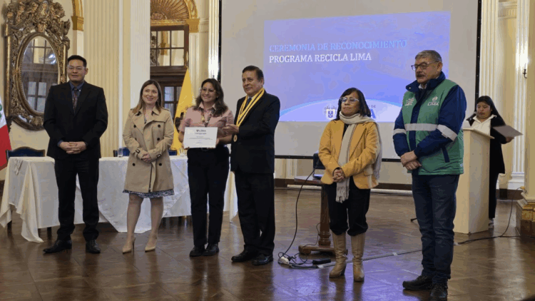 La Municipalidad de Lima destacó nuestro compromiso ambiental