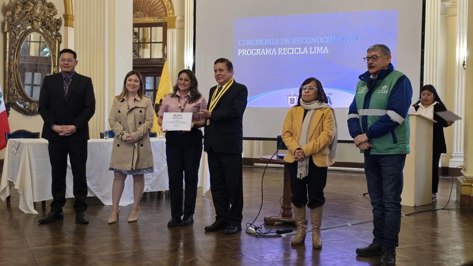 La Municipalidad de Lima destacó nuestro compromiso ambiental