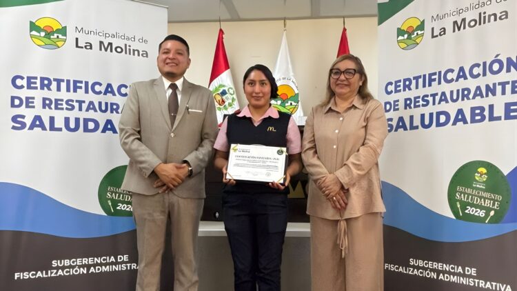 [Perú] Municipalidad de La Molina certifica nuestra excelencia en higiene y seguridad alimentaria