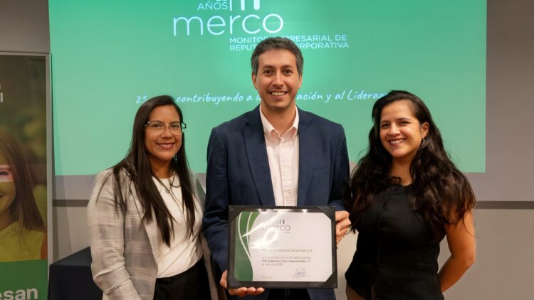 [Perú] Arcos Dorados destaca en MERCO Responsabilidad ESG y se posiciona en el top 3 del sector gastronómico
