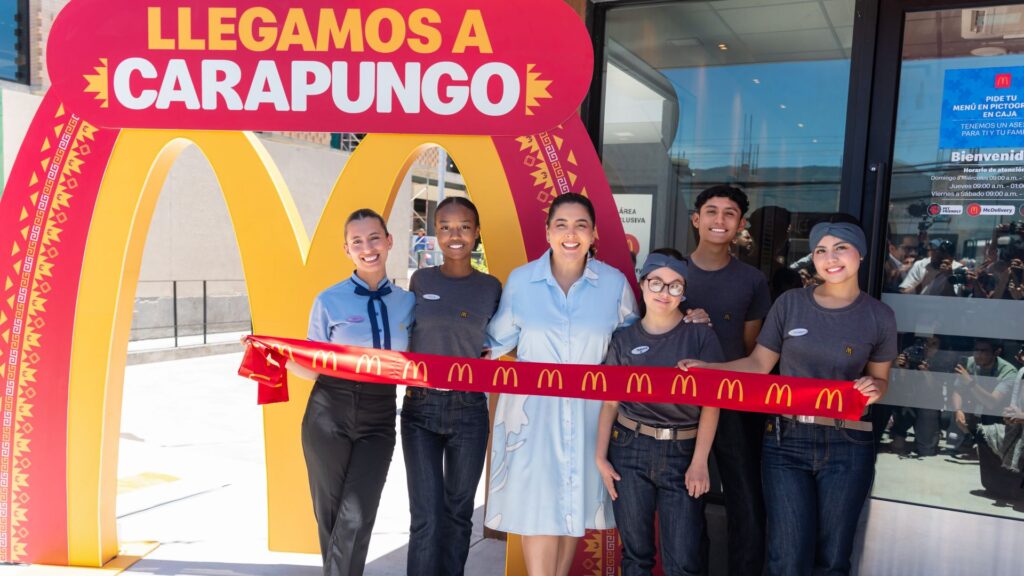 [Ecuador] McDonald’s inaugura nuevo restaurante en Carapungo fortaleciendo su compromiso con la inclusión y el empleo juvenil 