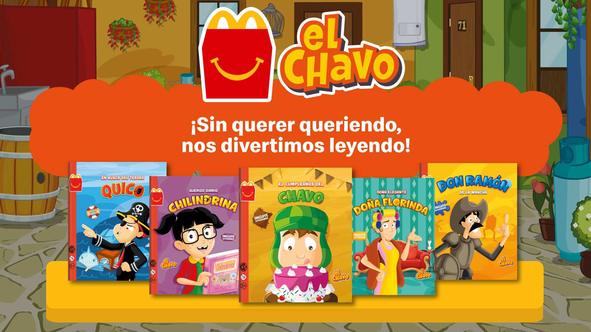 [Argentina] McDonald’s llega a la Feria del Libro para seguir acercando la lectura a niñas y niños